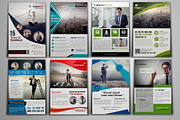 100 Fresh Business Flyers Bundle, a Flyer Template by Psd Templates (Thumbnail 12 of 15)