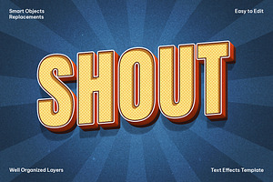 Retro Vintage Text Effect, a Layer Style Add-On by dokudokunomi