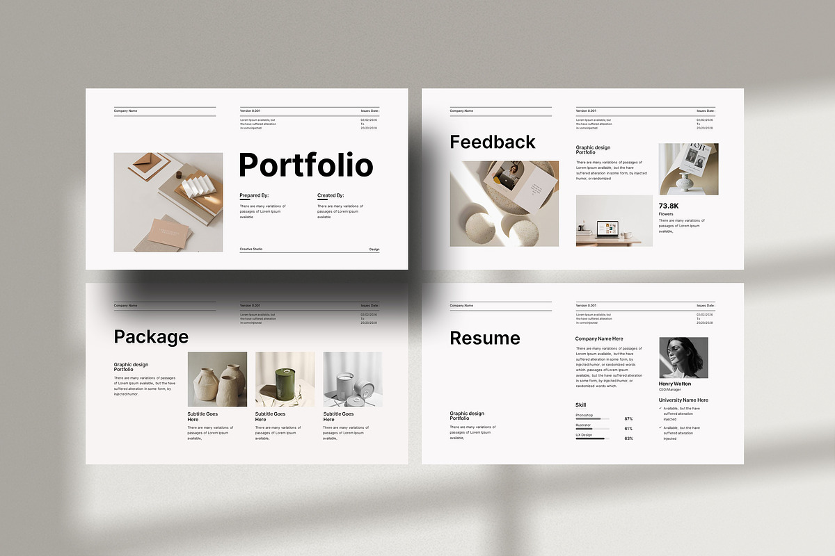 Education Presentation Template preview 4