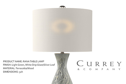 Rana table lamp 3d Model, a Furniture 3D Model by Best Stock Contents