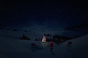 Oh Christmas Tree Digital Backdrop, an Object Graphic by DareToDream (Thumbnail 1 of 2)