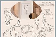 MODERN FEMALE abstract & line art, a Person Illustration by Alisha Gronska (Thumbnail 4 of 9)