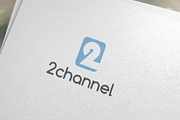 2 Channel News - Number Two Logo, a Branding & Logo Template by Sahade Studio (Thumbnail 2 of 4)
