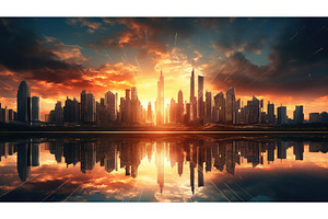 skyscrapers beautiful urban, an Architecture Photo by pikepicture