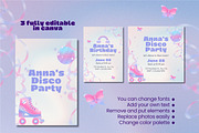 Roller Skate Party Canva Invitation, a Design Template by TemplateCastleStore (Thumbnail 4 of 4)