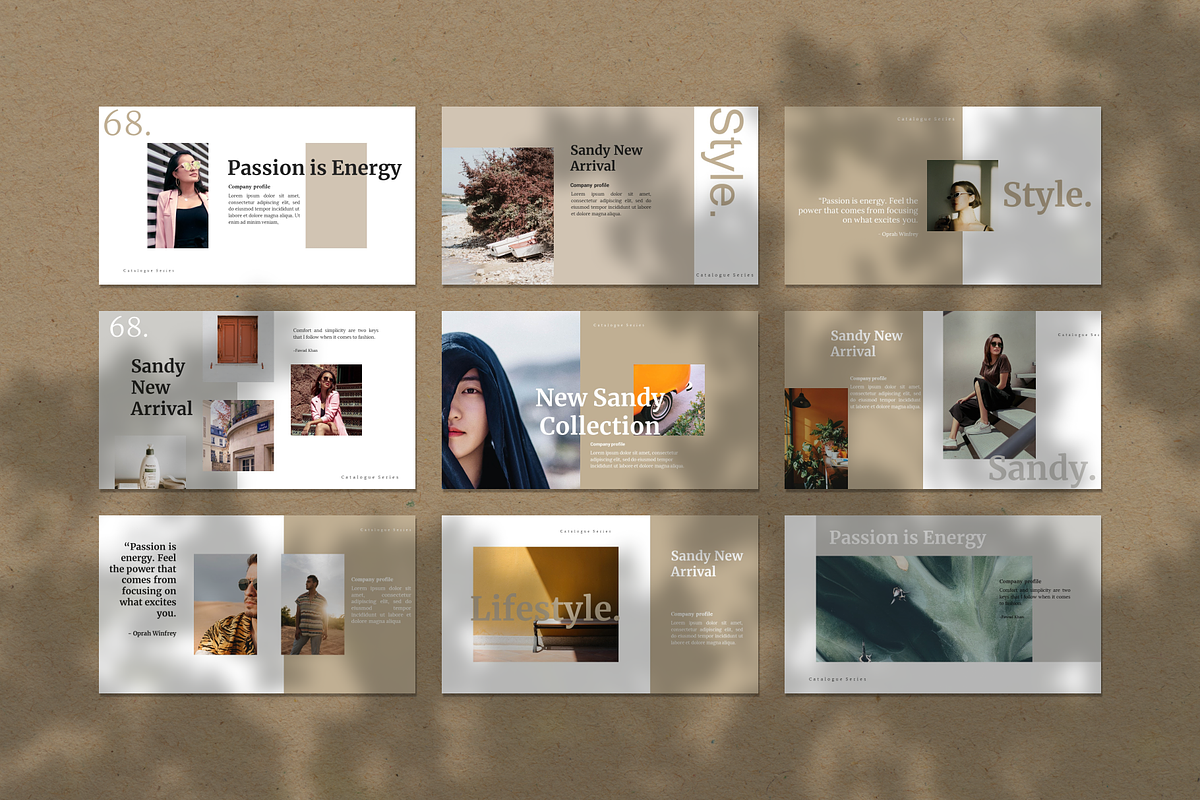 Sandy Nude PowerPoint Templates, a Presentation Template by uiplus (Photo 3 of 5)
