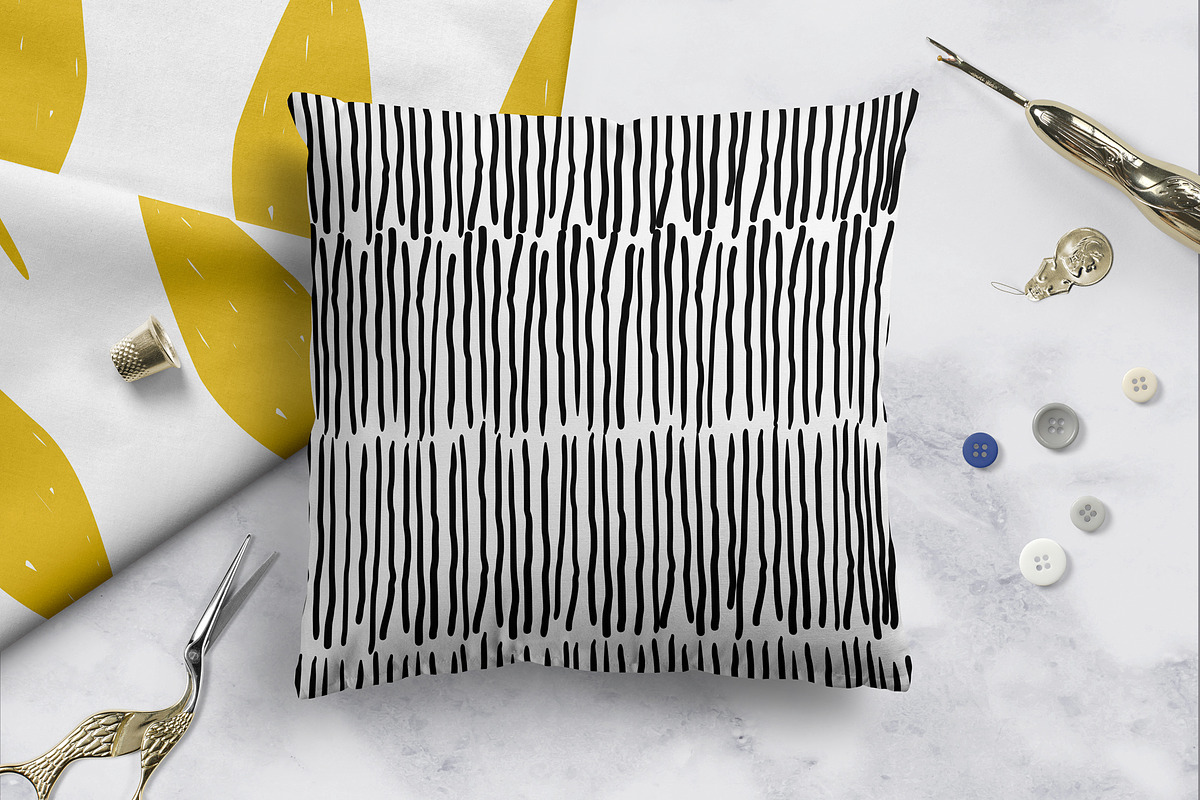 Set of seamless abstract patterns., a Pattern Graphic by DeMih (Photo 7 of 11)