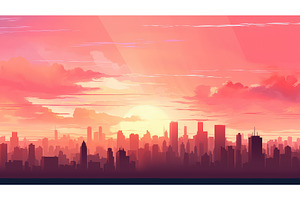 buildings sky urban background ai, an Architecture Photo by pikepicture