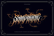 Universal Blackletter, a Blackletter Font by Rvq Type Foundry (Thumbnail 6 of 6)
