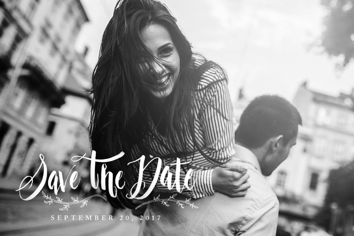 Illustrated Save The Date Overlays, an Illustration by Boelter Design Co (Photo 3 of 6)