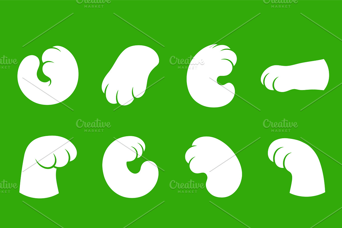 Cartoon Hand Silhouette Pack, an Object Graphic by Artonix (Photo 2 of 3)