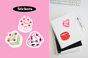 Zodiac cakes vector icons, a Decorative Illustration by yabluko_draws (Thumbnail 3 of 5)