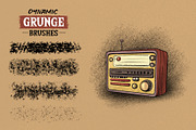 Grunge Photoshop Brushes, a Brush Add-On by Mohamed Saber (Thumbnail 2 of 5)