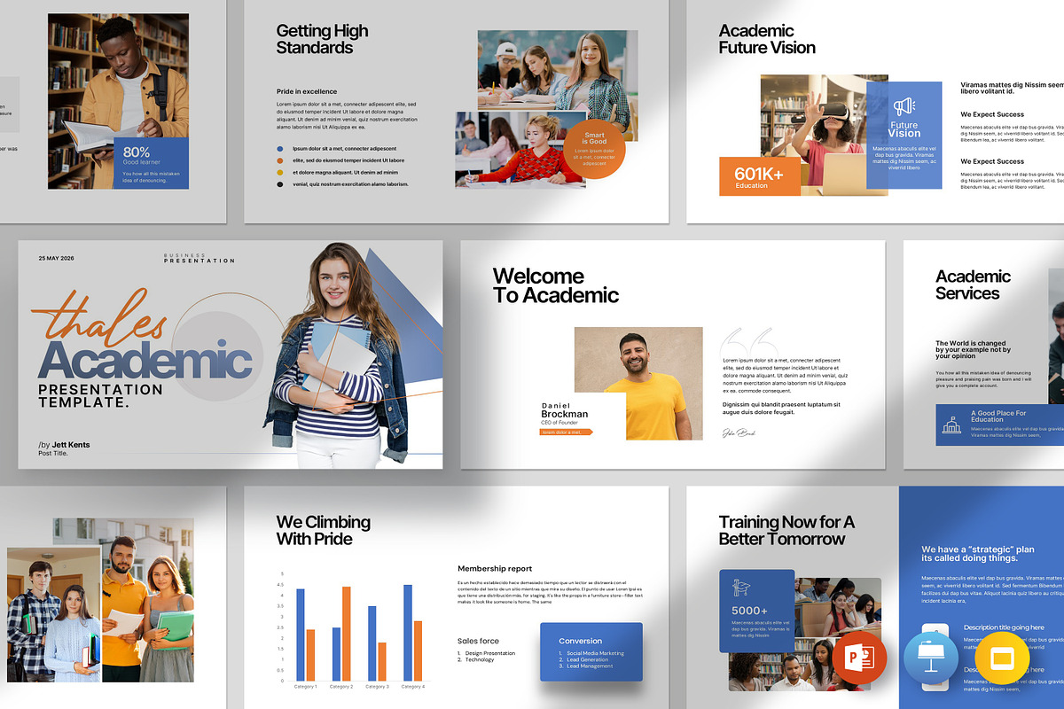 Thales Academic Presentation, a Presentation Template by evgenystudio (Photo 1 of 8)