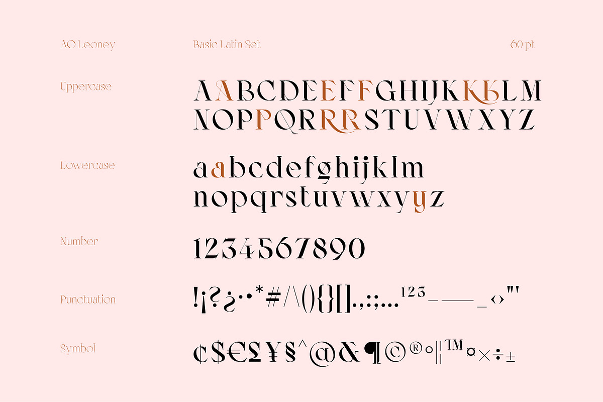 AO Leoney - Display Font Family, a Serif Font by OwunStudio (Photo 3 of 22)