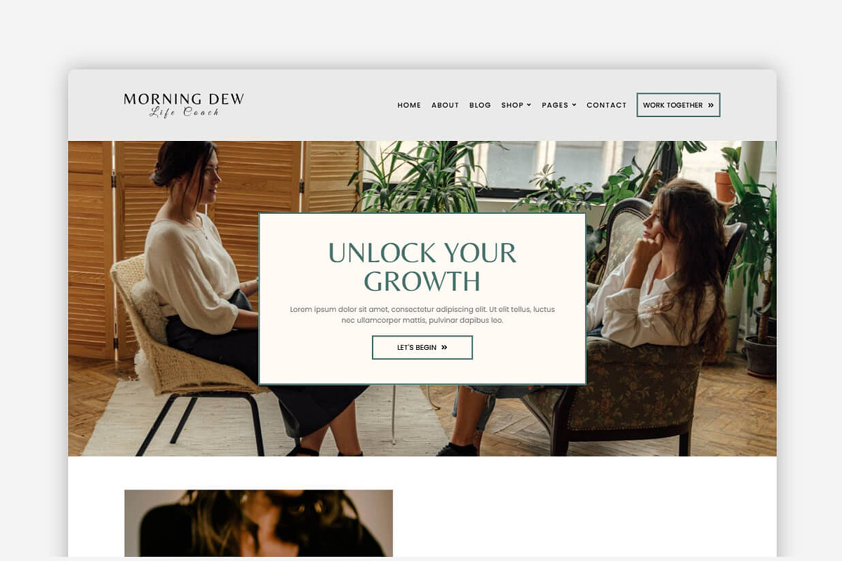 Morning Dew WordPress Theme preview 6