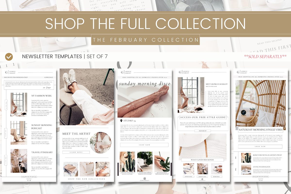 Instagram Templates, a Templates & Theme by The Edits Shop (Photo 5 of 5)
