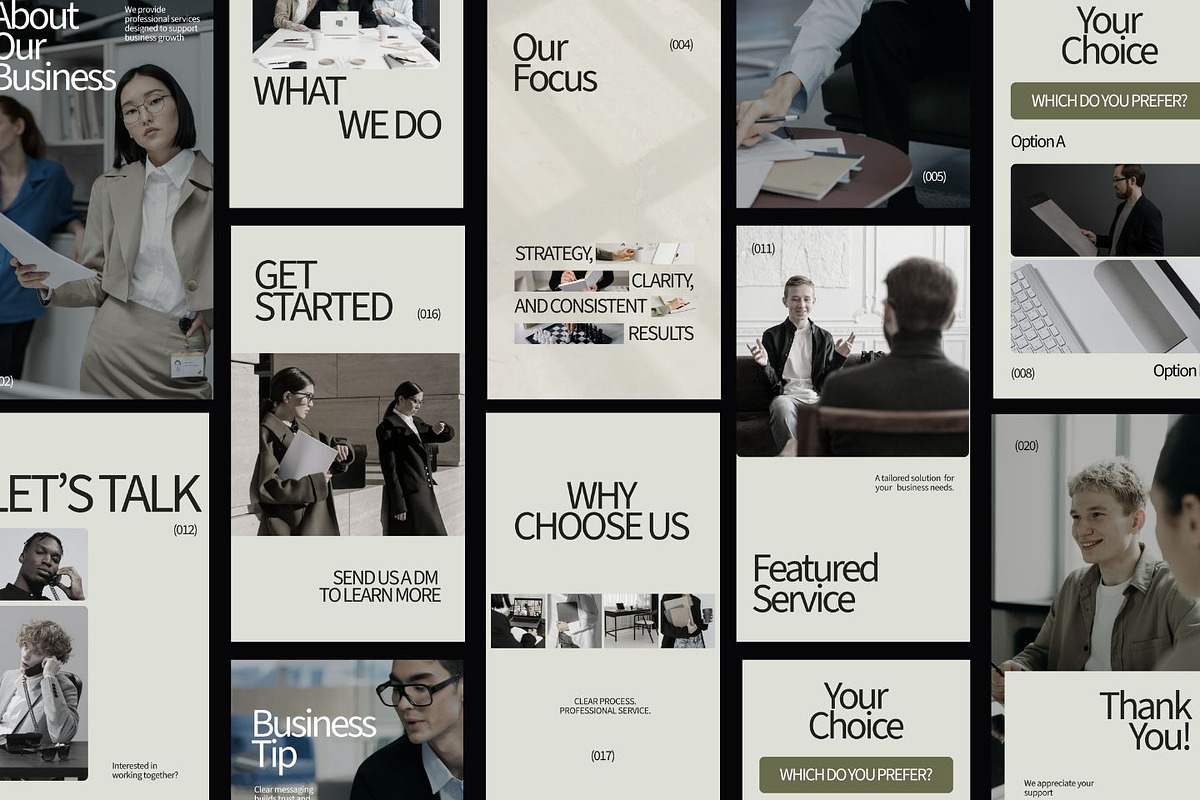 Service Business Social Media Kit, a Social Media Template by ShowUp! Studio (Photo 6 of 7)
