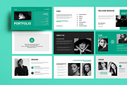 Modern Portfolio Presentation Degsin, a Presentation Template by MightyDesign (Thumbnail 1 of 8)