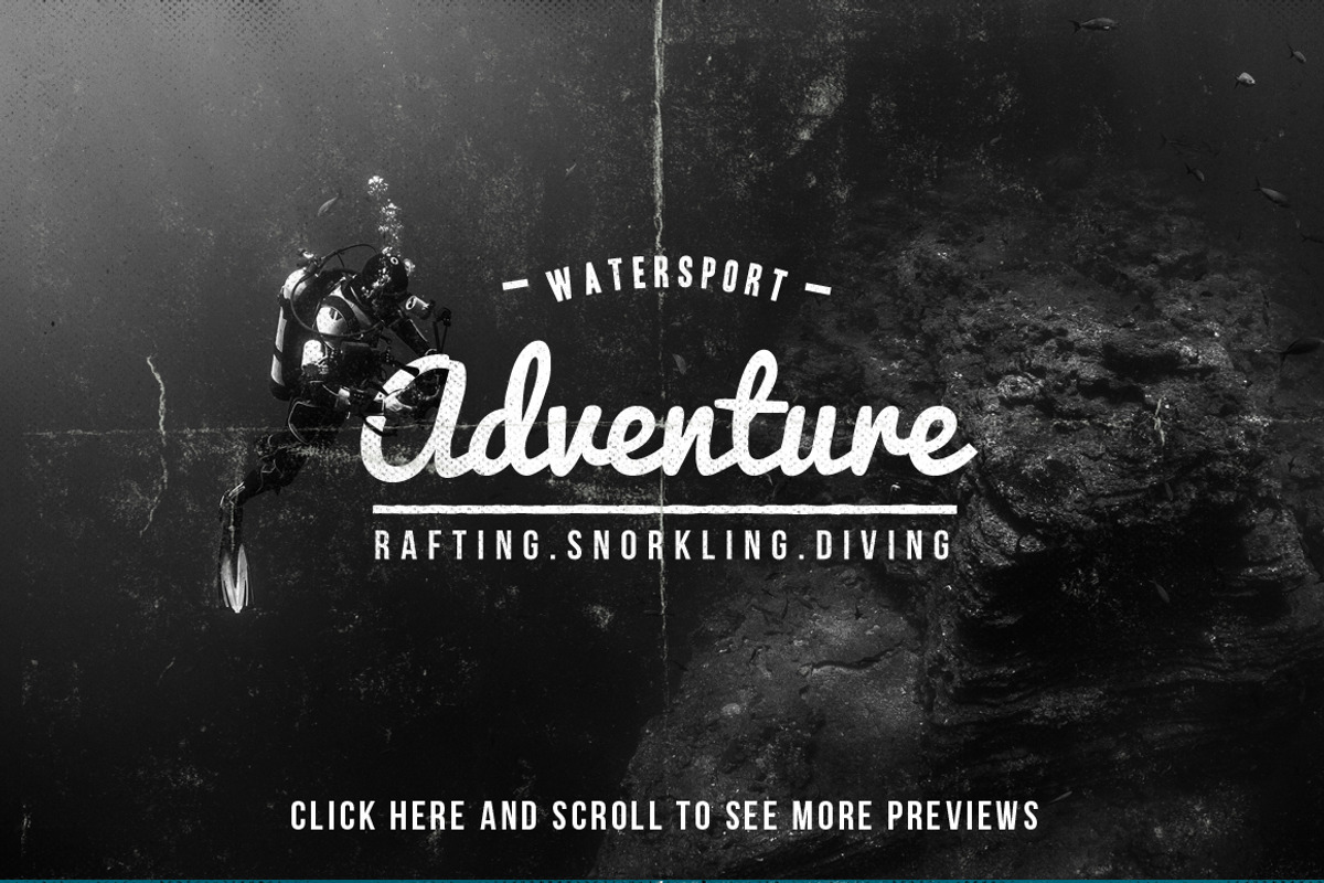 50 Retro Adventure Logo, a Branding & Logo Template by TSV Creative (Photo 3 of 5)