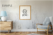Frames & Walls Mockup Bundle - 5, a Print Template by Yuri-U (Thumbnail 10 of 31)