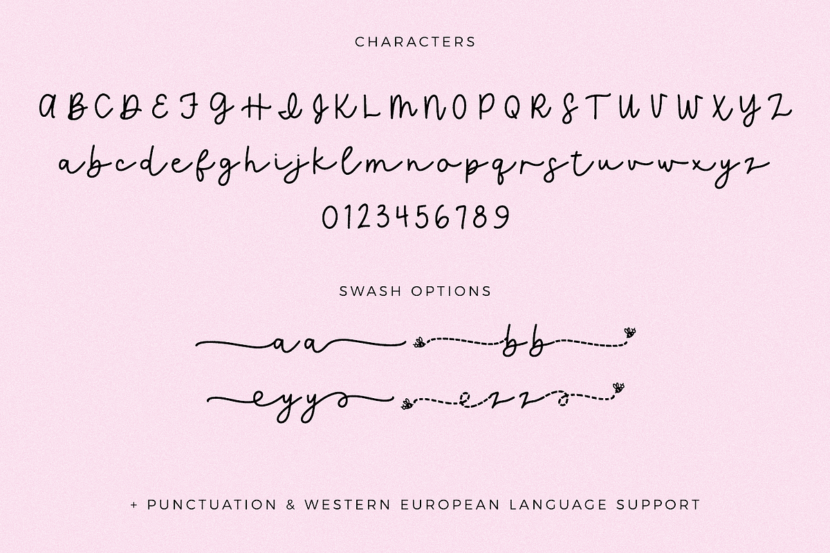 Queen Bee Script Font, a Script Font by Beck McCormick (Photo 10 of 10)
