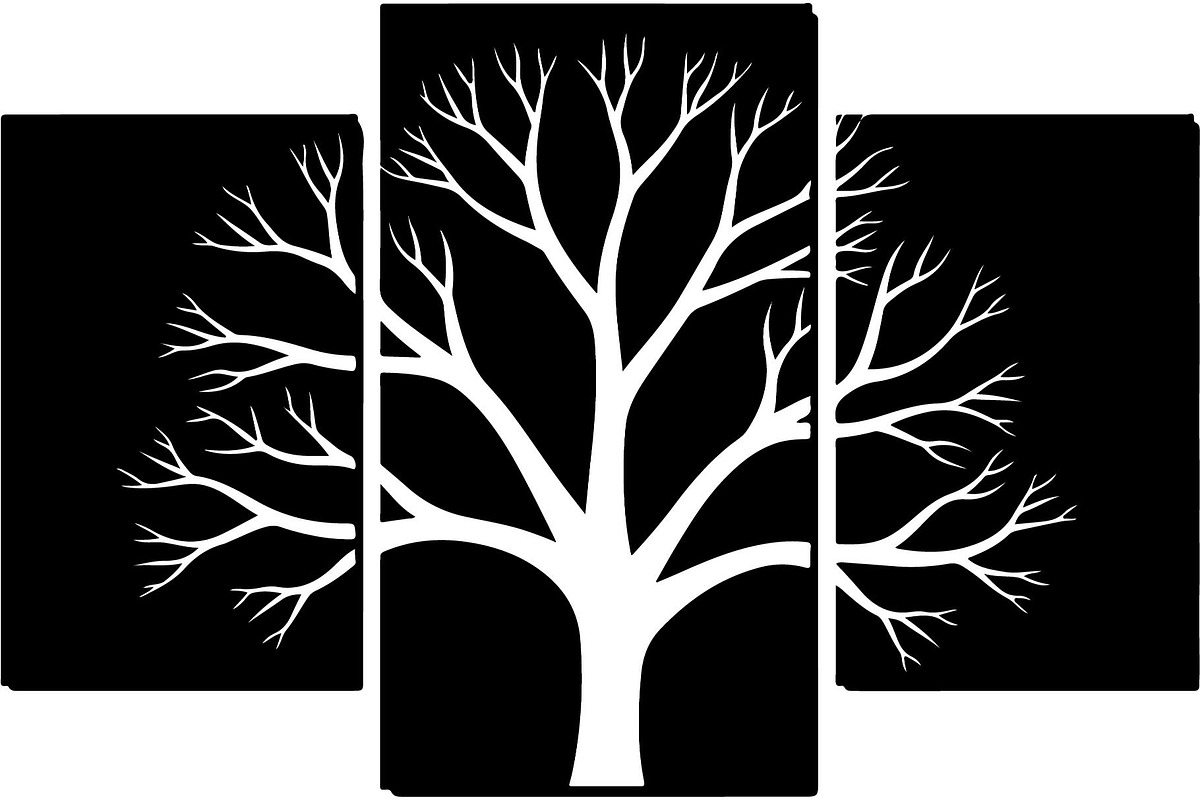 Leafless Tree Silhouette SVG Bundle, an Object Graphic by Designer_Momina (Photo 14 of 20)