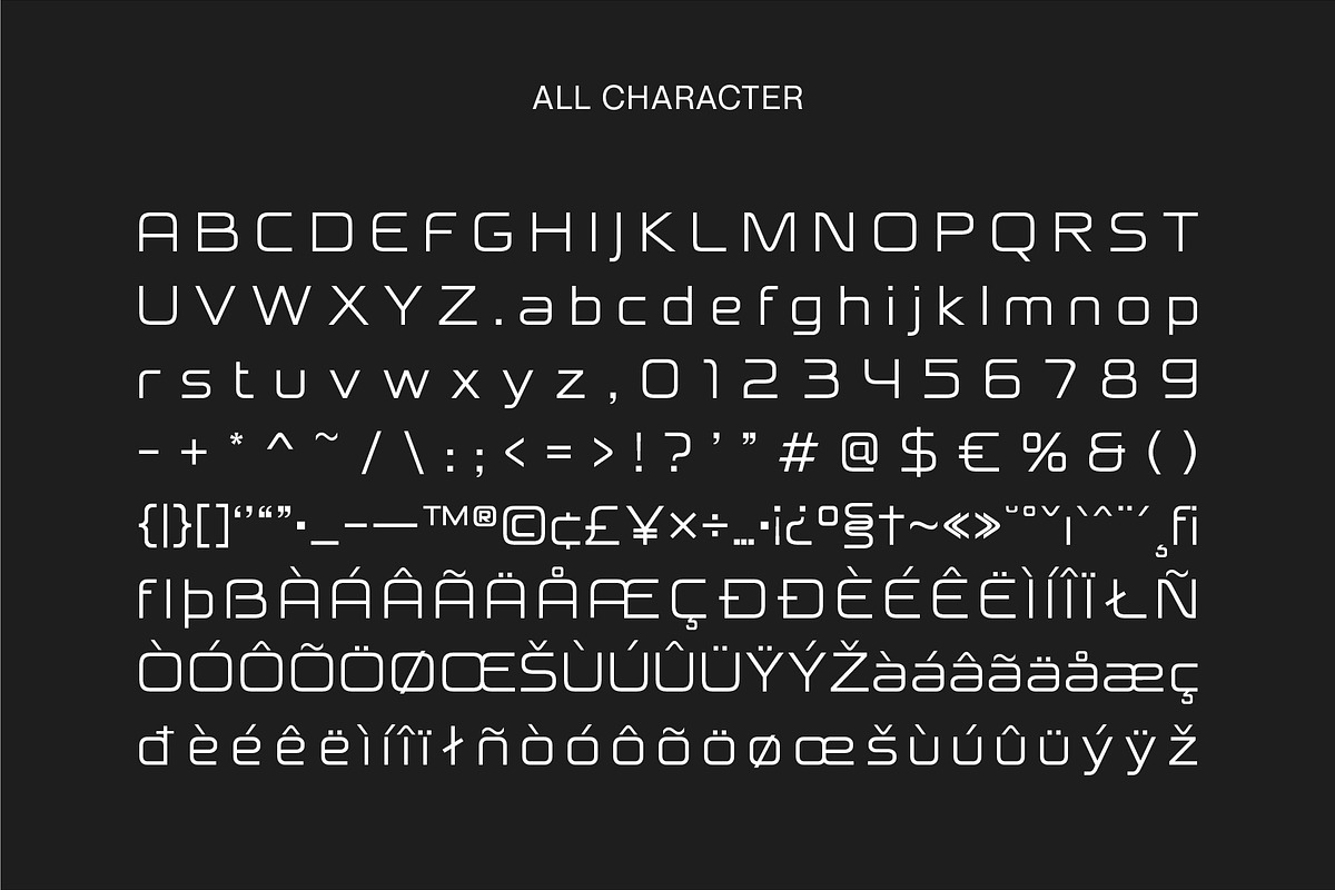 Megatrans - Futuristic Font, a Sans Serif Font by Craft Supply Co. (Photo 4 of 8)