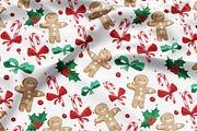 Christmas background, a Pattern Graphic by Sweet_print (Thumbnail 3 of 3)
