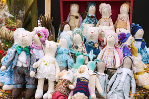 Stuffed handmade toys for sale, an Arts & Entertainment Photo by BOOCYS