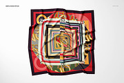 Twill silk Scarf Mockup Set, a Packaging Mockup by creatsy5 (Thumbnail 10 of 16)