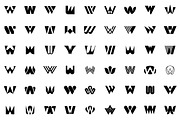 Set of letter W logo, a Branding & Logo Template by NataliiaVolyk (Thumbnail 2 of 3)