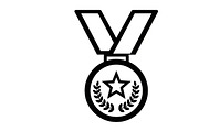 Modern medal icon vector logo design, an Illustration by Amazin_art (Thumbnail 12 of 29)
