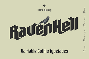 Raven Hell - Variable Gothic Font