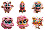 Girly Happy New Year 2026 Clipart, an Illustration by SinaCreation (Thumbnail 3 of 7)