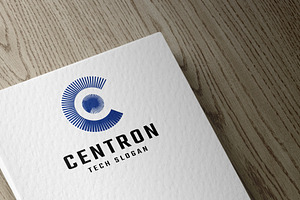 Centron Tech Letter C Logo, a Branding & Logo Template by Design_Planet