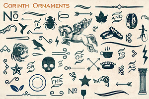 Corinth Ornaments