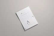 A4 Bi-Fold Horizontal Mockups, a Mockup by pmvch (Thumbnail 7 of 8)