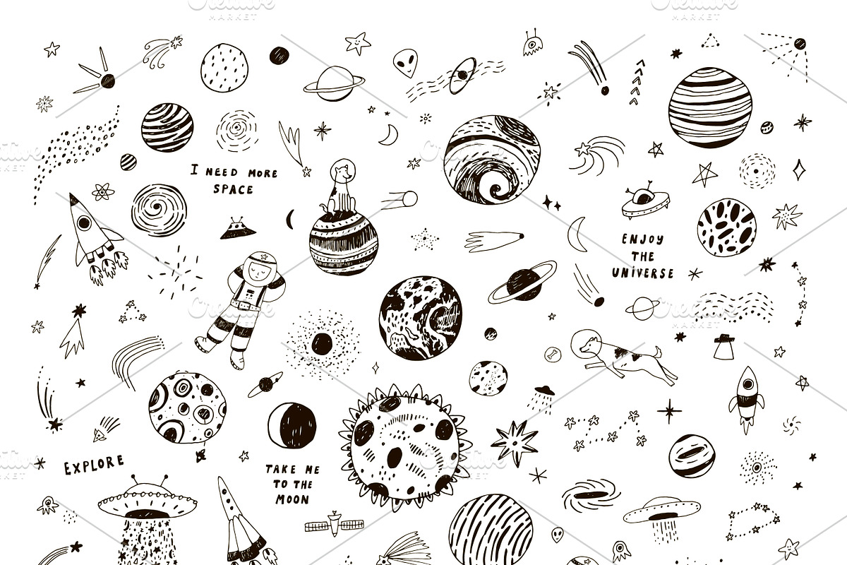 Take me to the Moon, a Decorative Illustration by GooseFrol (Photo 3 of 7)