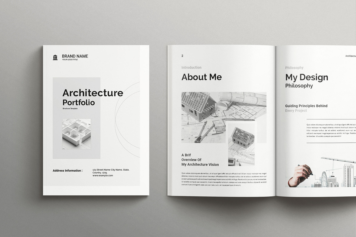Architecture Brochure, a Brochure Template by RsmBoutique2021 (Photo 2 of 5)