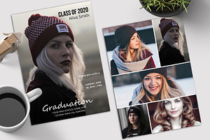 Senior Graduation Announcement V04