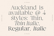 Auckland - Versatile Serif, a Serif Font by Harmonais Visual (Thumbnail 13 of 18)