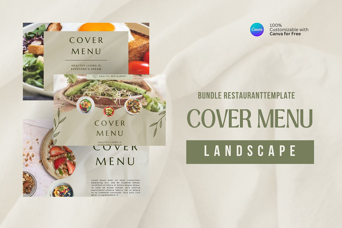 Modern Aesthetic Menu Template