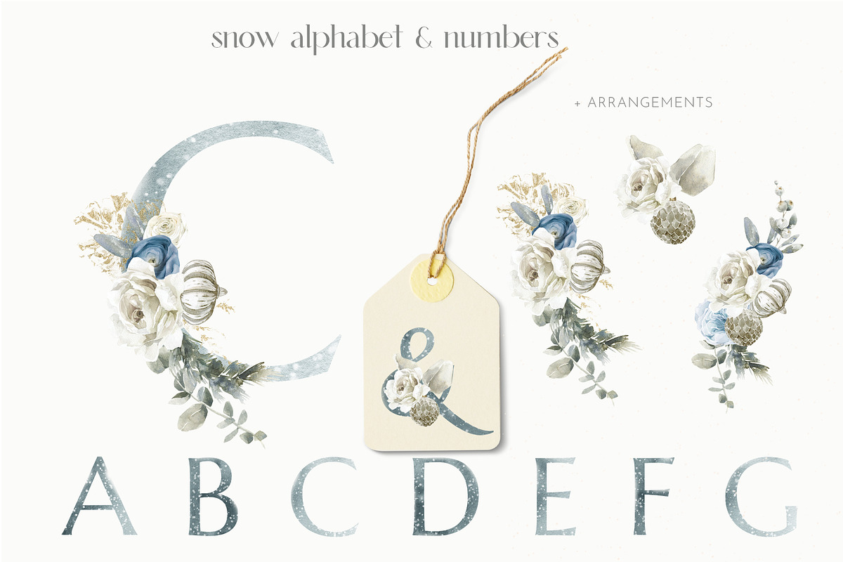 Modern Christmas Watercolor, an Animal Illustration by Cat In Colour (Photo 13 of 14)