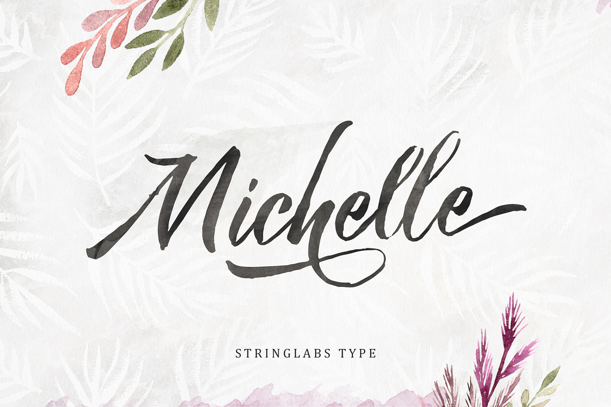 Michelle Brush Script