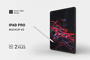 iPad Pro Mockup #2, an iPad Mockup by Seven Lights (Thumbnail 1 of 7)