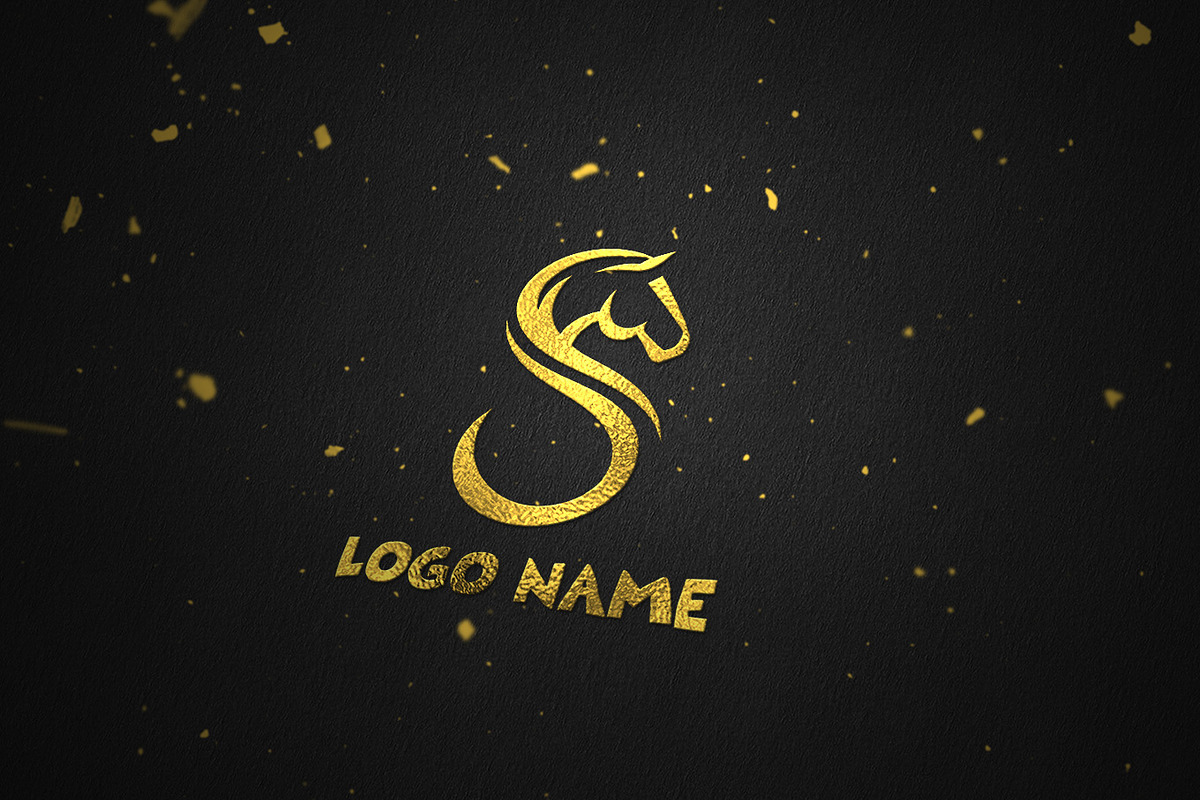 Golden Horse S Logo | Equestrian Brand