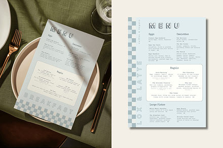 Premium Restaurant Menu Template Set