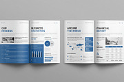 Annual Report Template, a Brochure Template by MassiveCreator (Thumbnail 4 of 5)