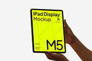 iPad hand holding Mockup, an iPad Mockup by Unerispace (Thumbnail 2 of 5)